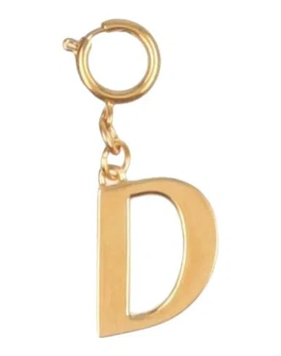 Mulberry Woman Key Ring Gold Size - Brass