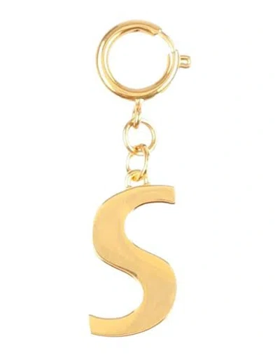 Mulberry Woman Key Ring Gold Size - Brass