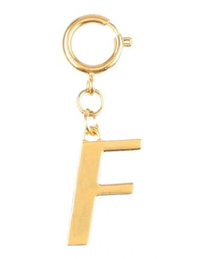 Mulberry Woman Key Ring Gold Size - Brass