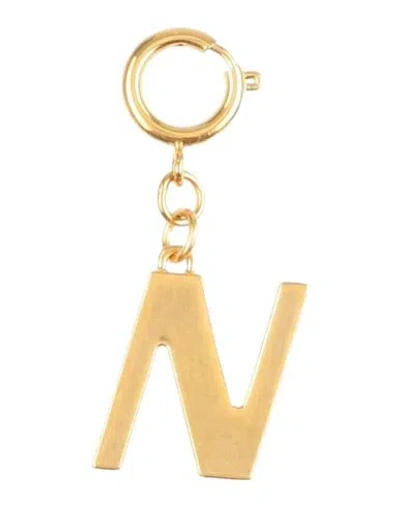 Mulberry Woman Key Ring Gold Size - Brass