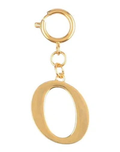 Mulberry Woman Key Ring Gold Size - Brass