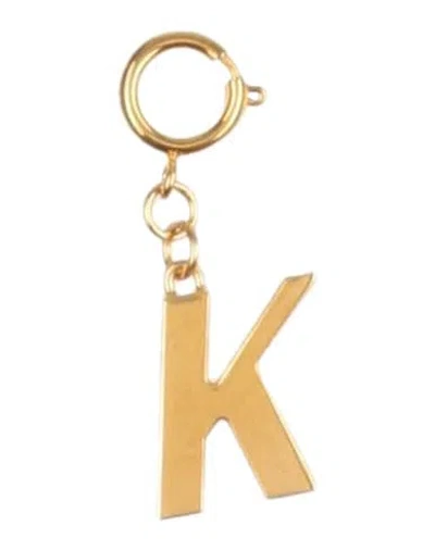 Mulberry Woman Key Ring Gold Size - Brass