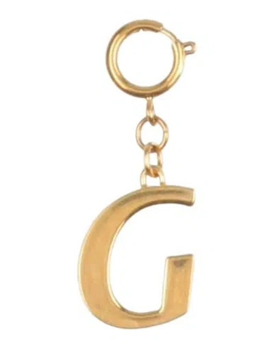 Mulberry Woman Key Ring Gold Size - Brass