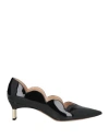 Mulberry Woman Pumps Black Size 9 Leather