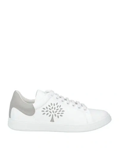 Mulberry Woman Sneakers White Size 8 Leather