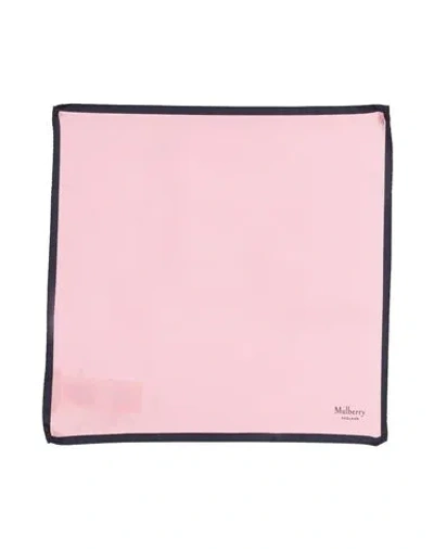 Mulberry Woman Ties & Bow Ties Pink Size - Organic Silk