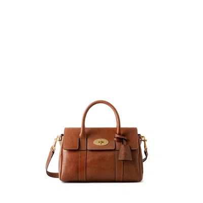 Mulberry Bayswater Satchel Oak Nvt In Orange