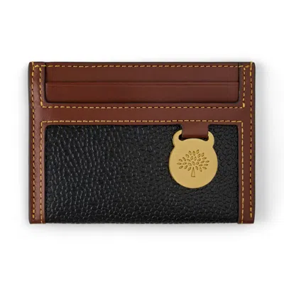 Mulberry Women's Credit Card Slip - Black-cognac In Multi