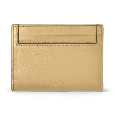 Mulberry Women's Credit Card Slip - Somerset Gold In Nude