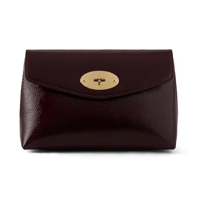 Mulberry Women's Darley Cosmetic Pouch - Deep Aubergine In Brown