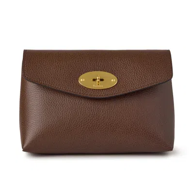 Mulberry Women's Darley Cosmetic Pouch - Oak In Brown