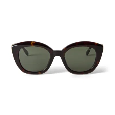 Mulberry Women's Ethel Sunglasses - Tortoiseshell In Green
