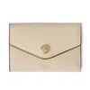 Mulberry Folded Classic Grain Wallet In Neutral