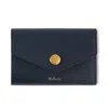Mulberry Leather Folded Multi-card Wallet In Night Sky Small Classic Grain