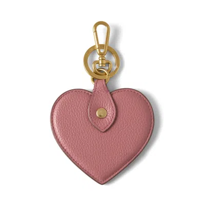 Mulberry Women's Heart Keyring - Pink Scrumpy