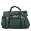 Mulberry Mini Alexa Braided-handle Satchel Bag In  Green