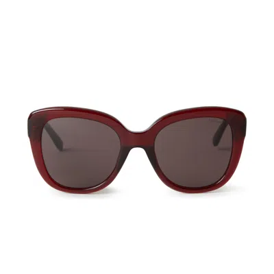 Mulberry Women's Poppy Sunglasses - Black Cherry In Brown