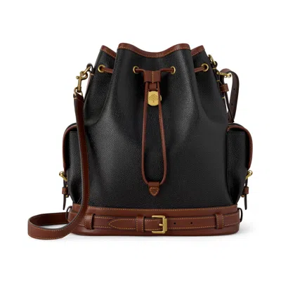 Mulberry Women's Scotchgrain Bucket - Black-cognac In Brown