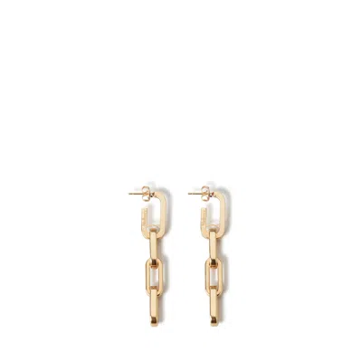 Mulberry Women's Softie Dropped Earrings - Gold