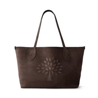 Mulberry Women's Suede Tree Tote - Chocolate In Chocolate Suede