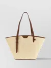 Mulberry Woven Texture Tote Bag With Adjustable Strap
