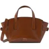 Mulberry X Rejina Pyo Clovelly Leather Top Handle Bag In Oak