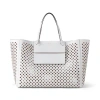 Mulberry Xl Perforated Leather Tote