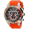 Mulco Women's Fondo Wheel Watch In Orange
