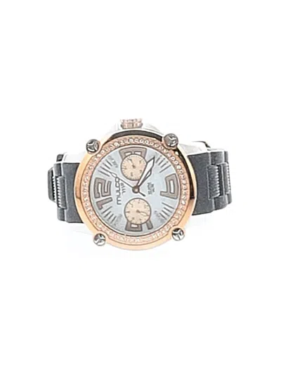 Pre-owned Mulco Watch In Gray