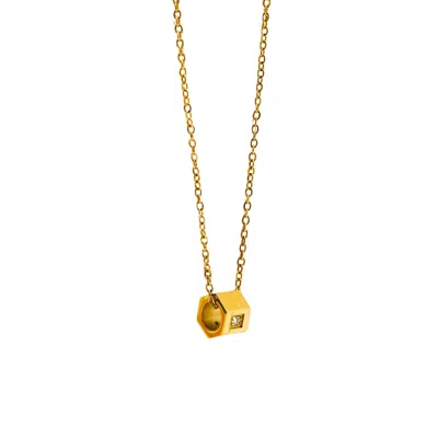 Mulgaro Women's Gold Elio Pendant Necklace