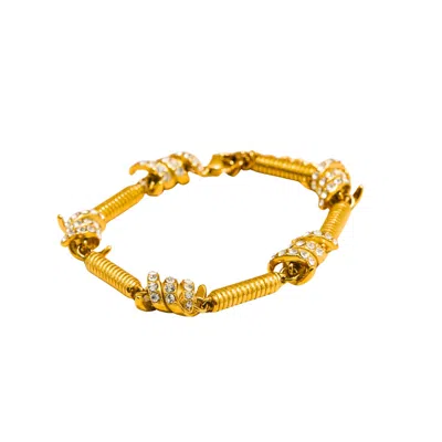 Mulgaro Women's Gold Lyra Bracelet