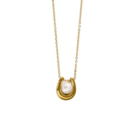 Mulgaro Women's Gold Marielle Necklace