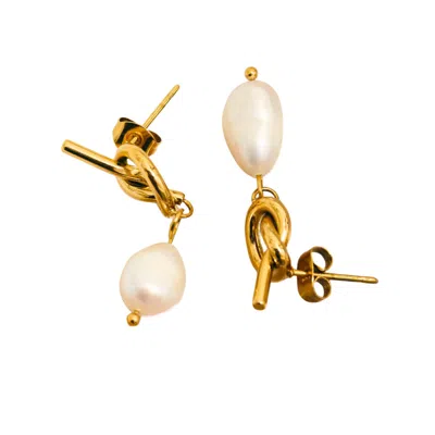 Mulgaro Women's Gold Oria Earrings