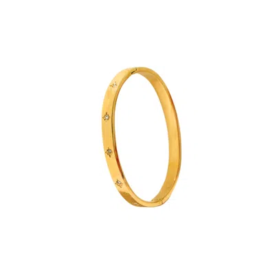Mulgaro Women's Gold Solis Bangle