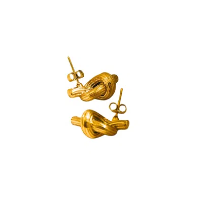 Mulgaro Women's Gold The Phaedra Earrings