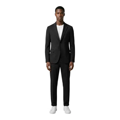 Mulish Cotton Two-piece Men's Suit In Black