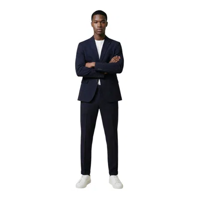 Mulish Cotton Two-piece Men's Suit In Blue