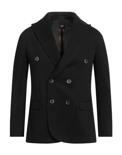 Mulish Man Blazer Black Size 38 Polyester, Elastane