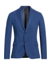 Mulish Man Blazer Blue Size 38 Polyester, Elastane In Blue