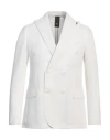 Mulish Man Blazer White Size 38 Polyester, Elastane