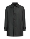 Mulish Man Coat Dark Green Size 50 Polyester, Wool