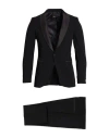 Mulish Man Suit Black Size 34 Polyester, Viscose, Elastane In Black