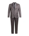 Mulish Man Suit Grey Size 34 Polyester, Viscose, Elastane In Gray