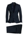 Mulish Man Suit Midnight Blue Size 50 Polyester, Viscose, Elastane