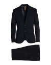 Mulish Man Suit Navy Size 40 Polyester, Viscose, Elastane In Blue