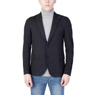 Mulish Polyester Men's Blazer In Black