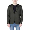 Mulish Polyester Men's Blazer In Green