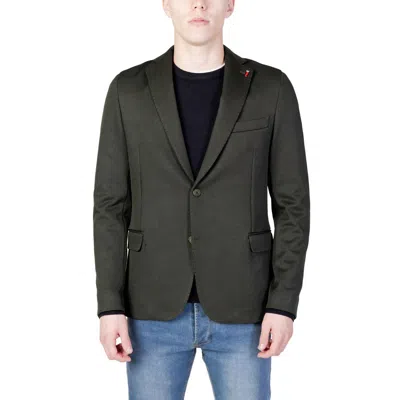 Mulish Polyester Men's Blazer In Green