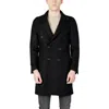 Mulish Polyester Men's Coat In Black