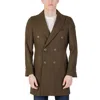 Mulish Polyester Men's Coat In Green